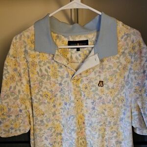 Teddy Fresh Pastel Terry Floral Polo